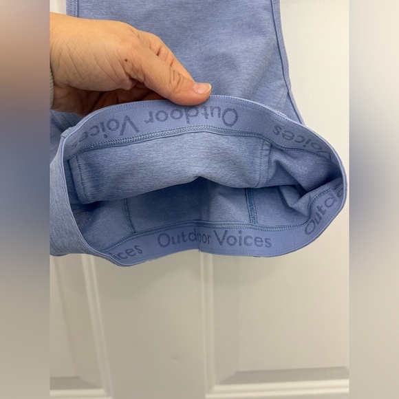 Outdoor Voices Periwinkle Blue Athena Sports Bra - Picture 3 of 4